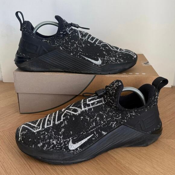 Nike React Metcon Black/White Men Running Sneakers- SZ 11 - Picture 1 of 12